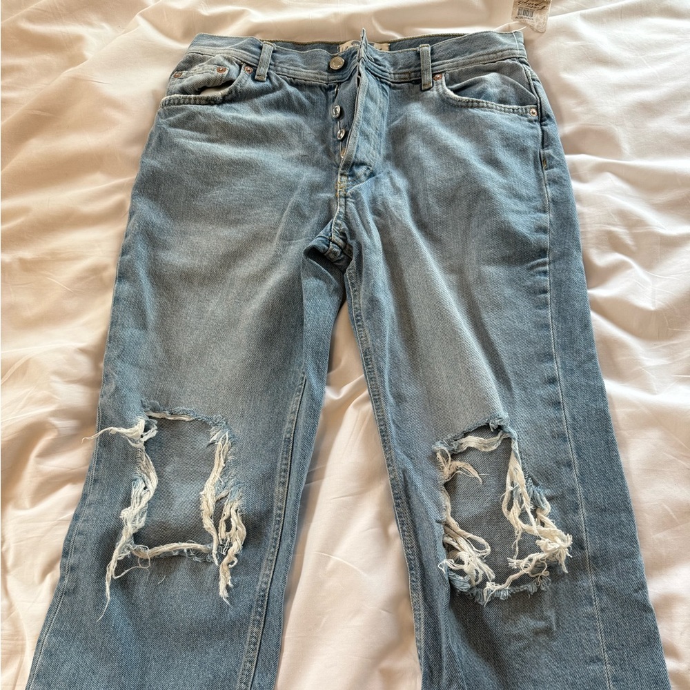 Free People Wide Leg Jeans